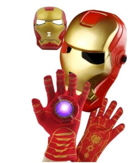 Iron Man rukavice Ironman maska