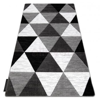 Koberec ALTER Rino sivé trojuholníky