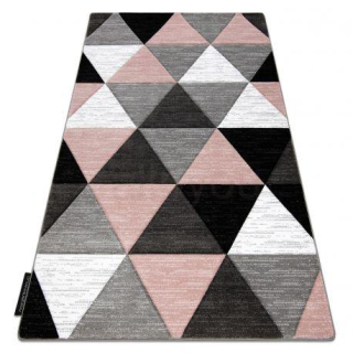 KOBEREC ALTER Rino Carpet Triangles ružové