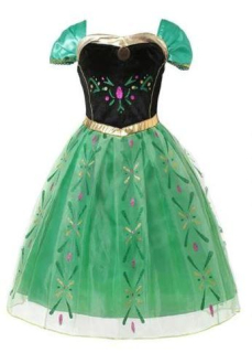 Karnevalové šaty princeznej Anny